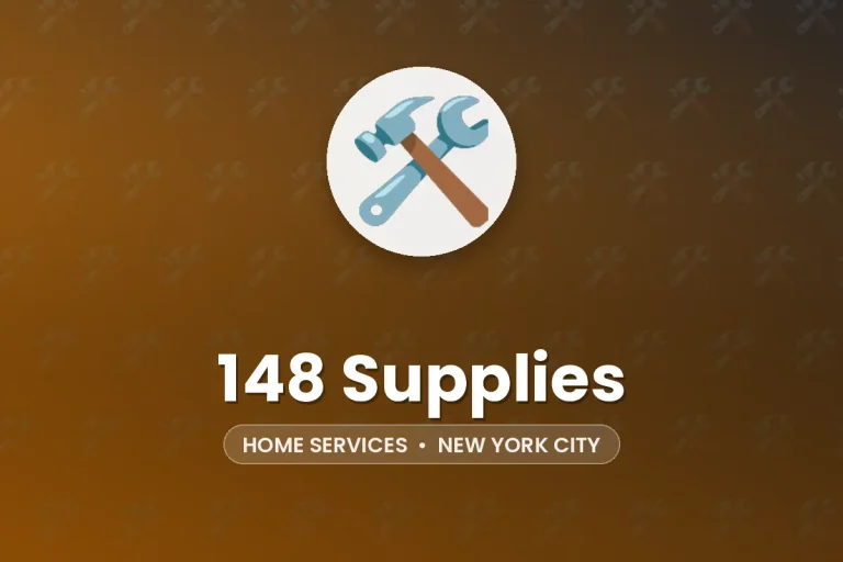 148 Supplies – New York City