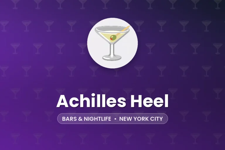 Achilles Heel – New York City