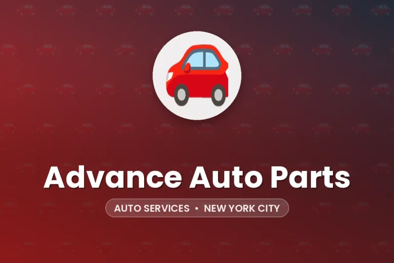 Advance Auto Parts – New York City