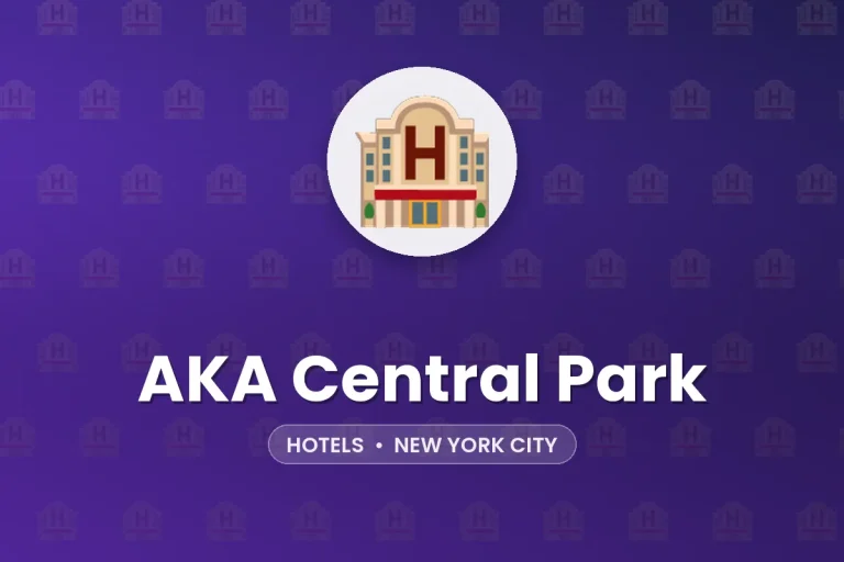 AKA Central Park – New York City