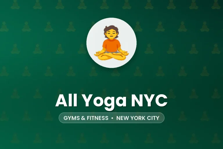 All Yoga NYC – New York City
