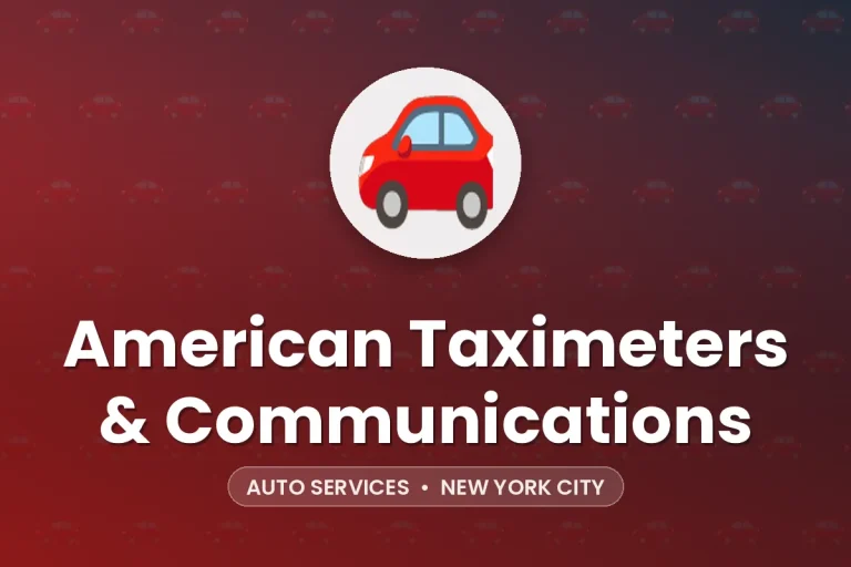American Taximeters & Communications – New York City