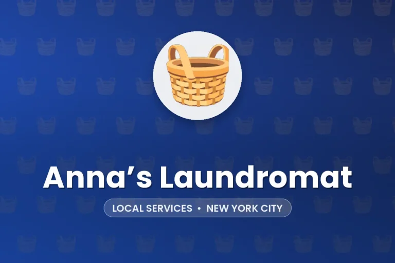 Anna’s Laundromat – New York City