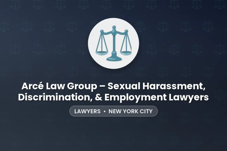 Arcé Law Group – Sexual Harassment, Discrimination, & Employment Lawyers – New York City