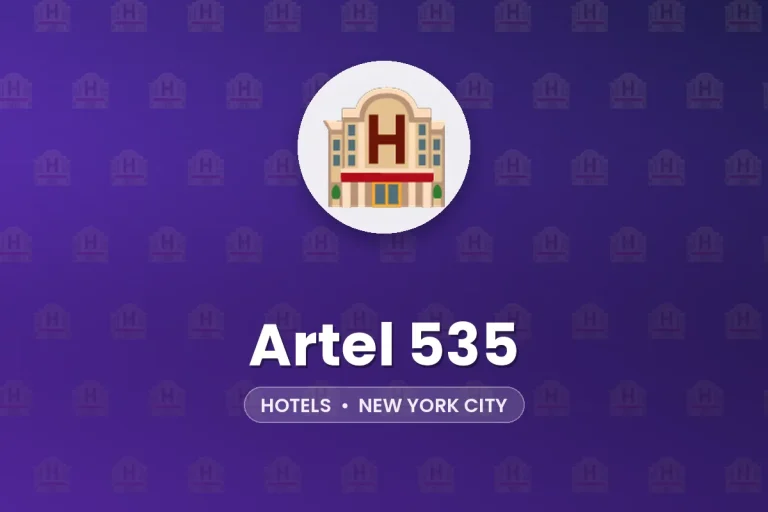 Artel 535 – New York City