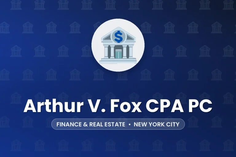 Arthur V. Fox CPA PC – New York City