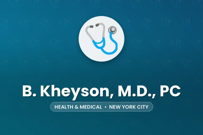 B. Kheyson, M.D., PC – New York City