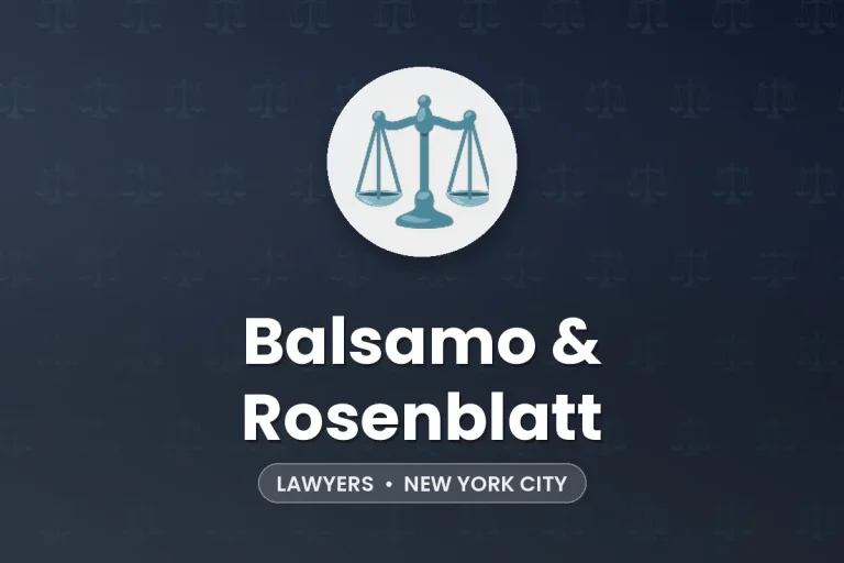 Balsamo & Rosenblatt – New York City