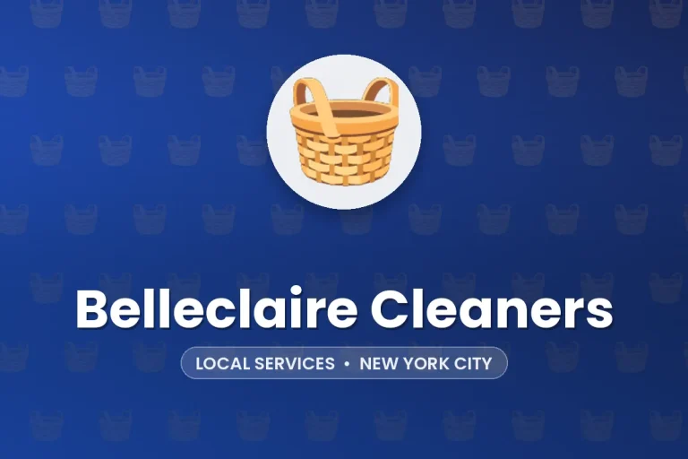 Belleclaire Cleaners – New York City