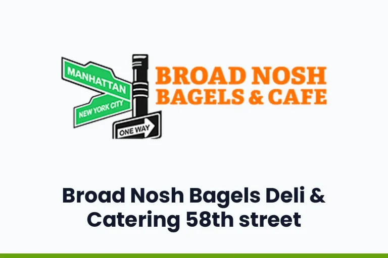 Broad Nosh Bagels Deli & Catering 58th street logo