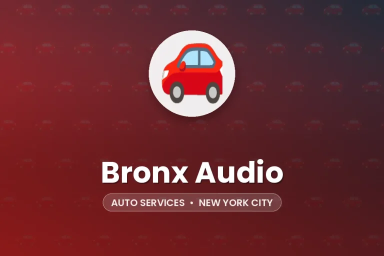 Bronx Audio – New York City