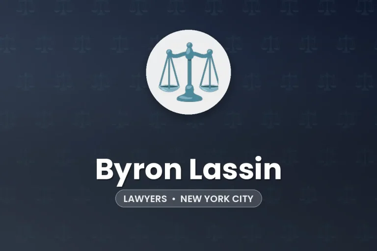 Byron Lassin – New York City