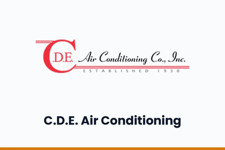 C.D.E. Air Conditioning logo