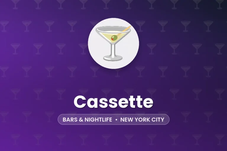 Cassette – New York City