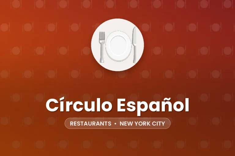 Círculo Español – New York City