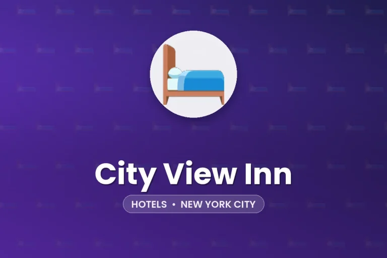 City View Inn – New York City