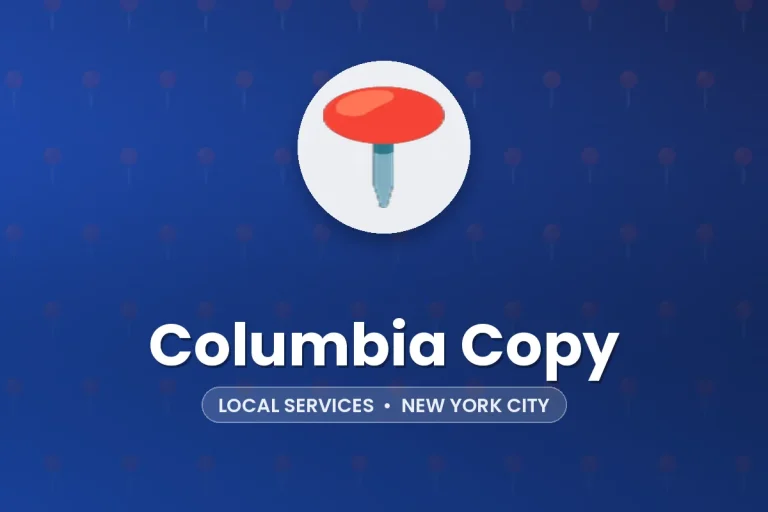 Columbia Copy – New York City