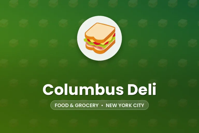 Columbus Deli – New York City