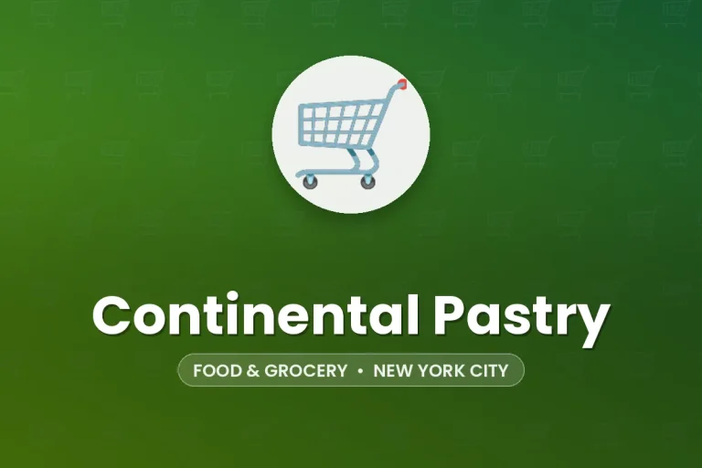 Continental Pastry – New York City