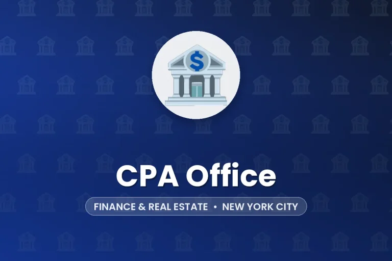 CPA Office – New York City