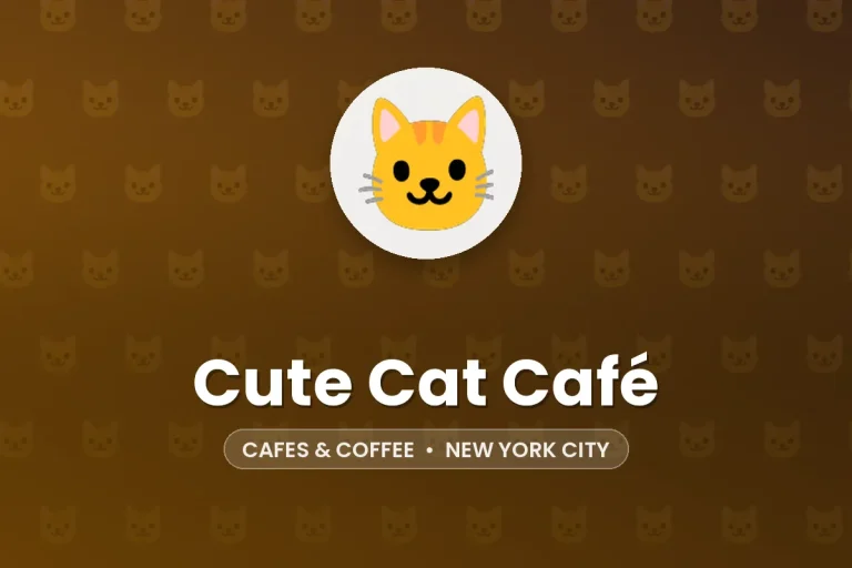 Cute Cat Café – New York City