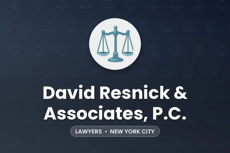 David Resnick & Associates, P.C. – New York City