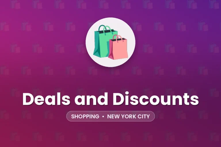Deals and Discounts – New York City