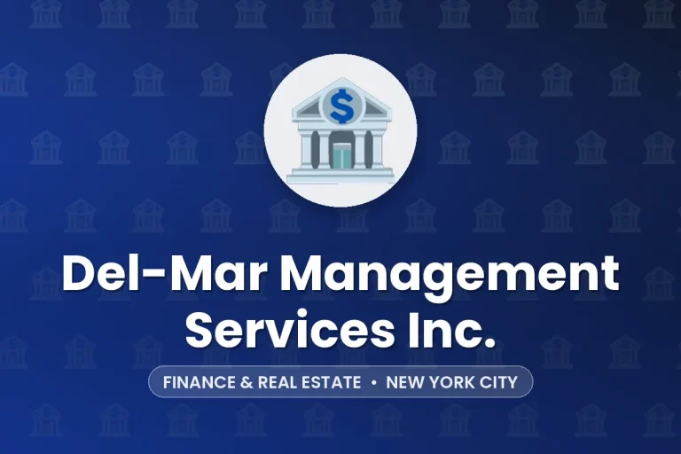 Del-Mar Management Services Inc. – New York City