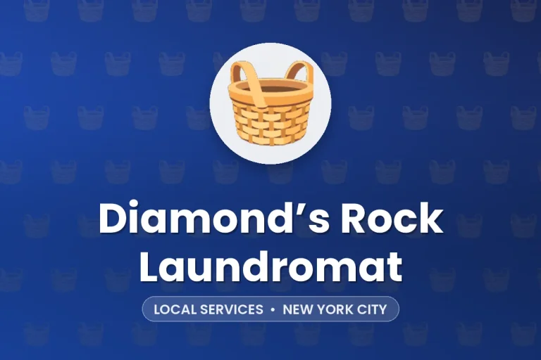 Diamond’s Rock Laundromat – New York City