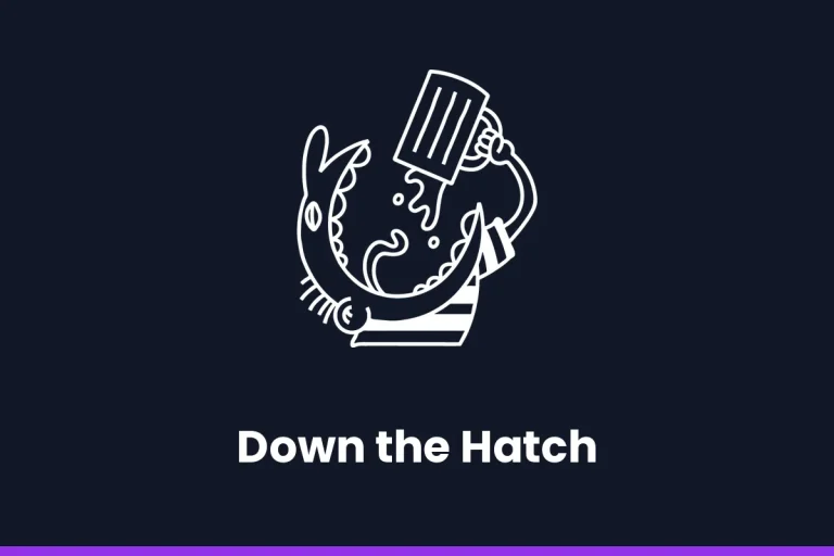 Down the Hatch logo