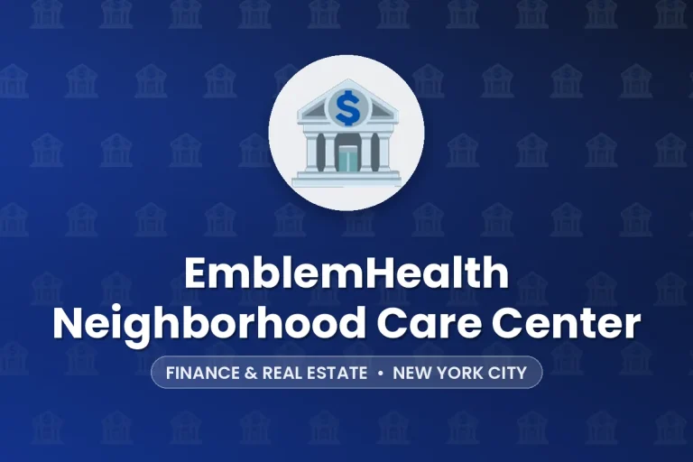 EmblemHealth Neighborhood Care Center – New York City