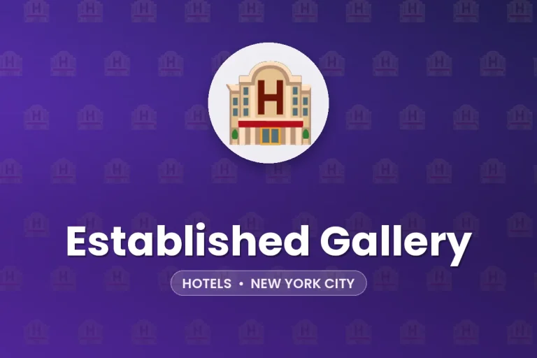 Established Gallery – New York City