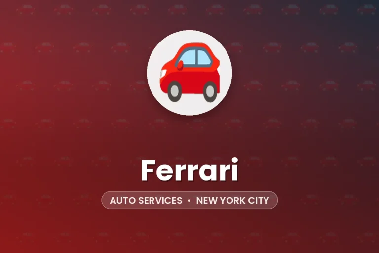 Ferrari – New York City