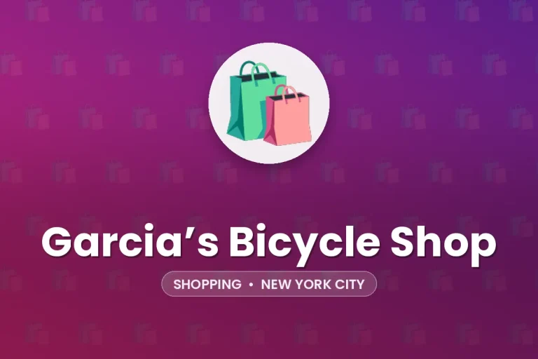 Garcia’s Bicycle Shop – New York City