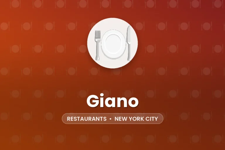 Giano – New York City