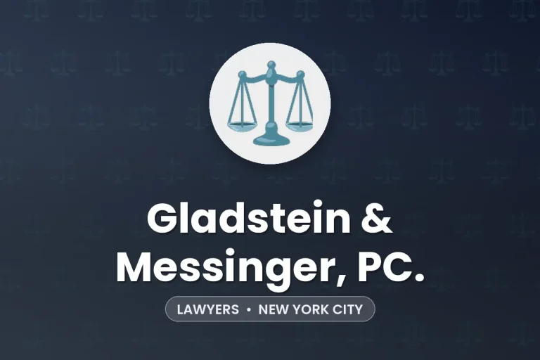 Gladstein & Messinger, PC. – New York City