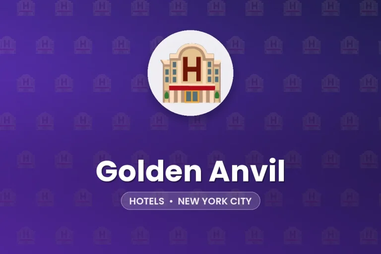 Golden Anvil – New York City