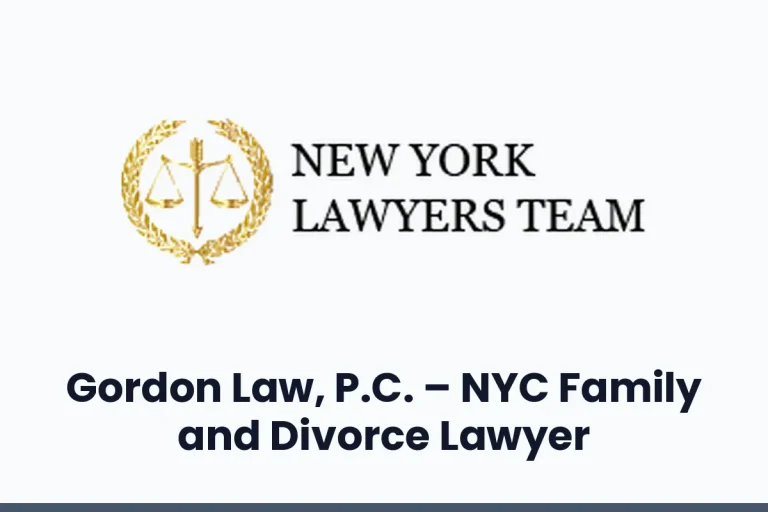 Gordon Law, P.C. – NYC Family and Divorce Lawyer logo