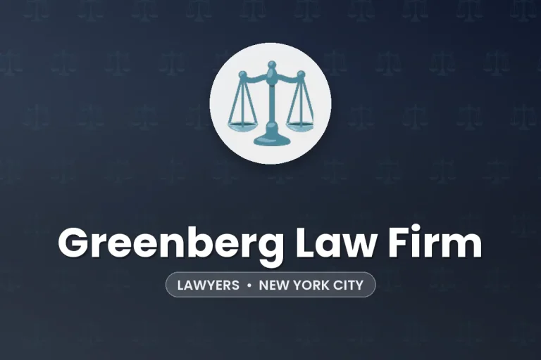 Greenberg Law Firm – New York City