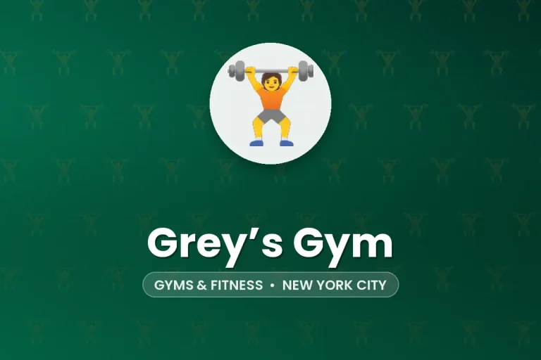 Grey’s Gym – New York City