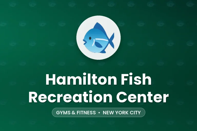 Hamilton Fish Recreation Center – New York City