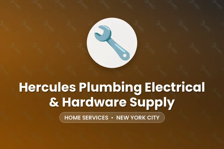 Hercules Plumbing Electrical & Hardware Supply – New York City