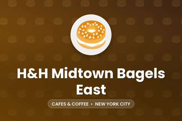 H&H Midtown Bagels East – New York City
