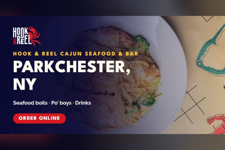 Hook & Reel Cajun Seafood & Bar logo