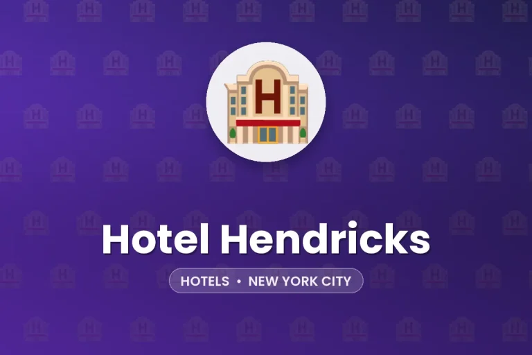 Hotel Hendricks – New York City