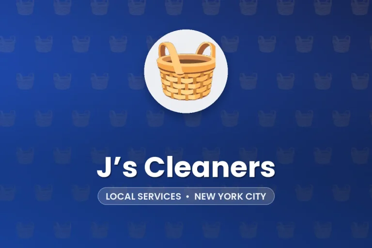 J’s Cleaners – New York City