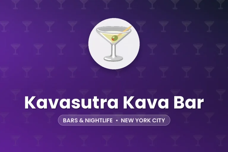 Kavasutra Kava Bar – New York City
