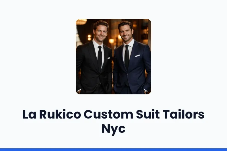 La Rukico Custom Suit Tailors Nyc logo