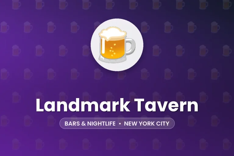 Landmark Tavern – New York City