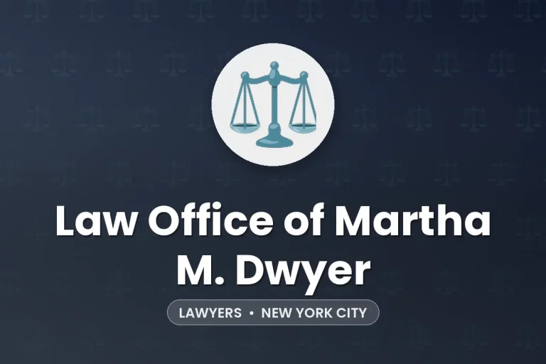 Law Office of Martha M. Dwyer – New York City